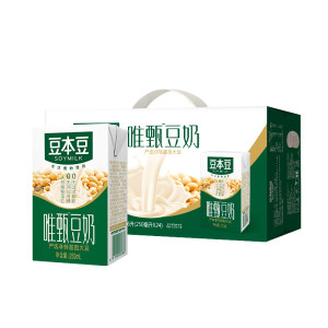 天猫超市 豆本豆 唯甄豆奶 250ml*24盒*2箱 49.9元包邮