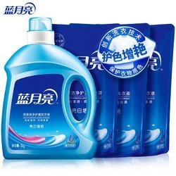 聚划算百亿补贴： luemoon 蓝月亮 深层洁净洗衣液 4斤