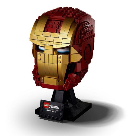 有券的上、88VIP：LEGO 乐高 超级英雄系列 76165 钢铁侠头盔