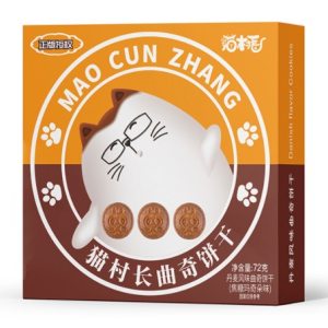 猫村长 丹麦风味曲奇饼干 72g*6盒