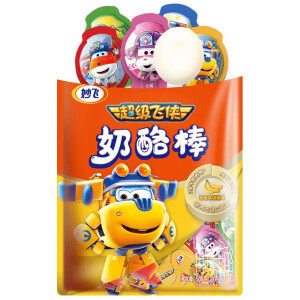 妙飞 超级飞侠奶酪棒 香蕉冰淇淋味 500g/25粒装 *3件 65.2元（双重优惠）