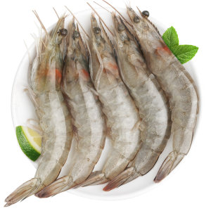 鲜海道 海捕鲜冻大虾 3盒 去冰净重1050g 单只11-13cm