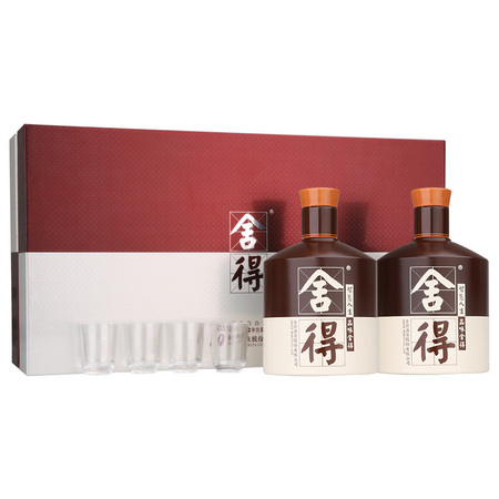 舍得 品味舍得 52度浓香型白酒 600ml*2瓶