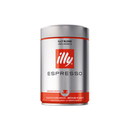 88VIP： illy 意利 中度烘焙 浓缩咖啡粉 250g *2件