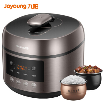 聚划算百亿补贴：Joyoung 九阳 Y60C-B2502 电压力锅 6L
