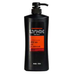 京东PLUS会员： LYNX 凌仕 男士醒体沐浴露 600ml *4件