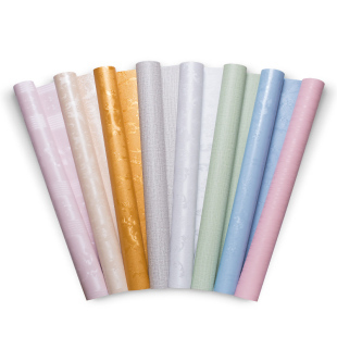NBK 自粘墙纸 防水防潮 墙角线70*8cm+墙纸0.5m 随机款式