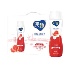 蒙牛 纯甄小蛮腰 红西柚口味酸奶 230g*10瓶/整箱 40元燃冬价