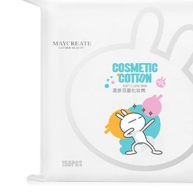 健美创研 化妆棉卸妆棉 双面加厚款 150片