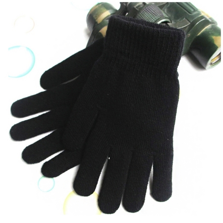 密丝蝶 msd302 纯色加绒手套