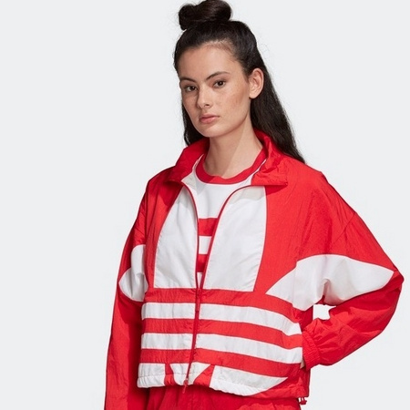 adidas 阿迪达斯 LRG LOGO TT FM2585 女士运动外套