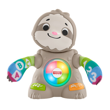 京东PLUS会员：Fisher-Price 费雪 GHY95 联萌家族舞动唱跳小树懒 *2件