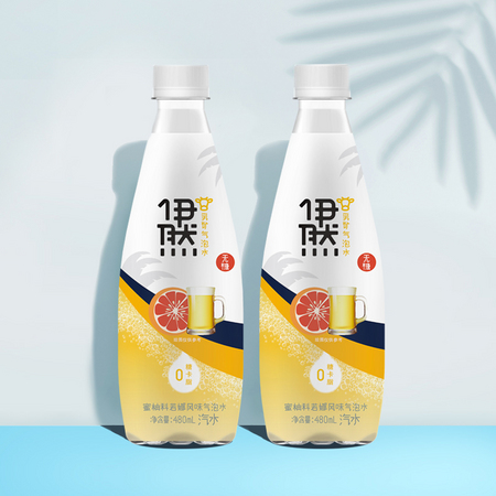 yili 伊利 伊然 蜜柚科若娜风味气泡水 480ml*15瓶