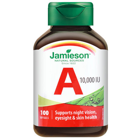 Jamieson 健美生 维生素A软胶囊 100粒 *4件