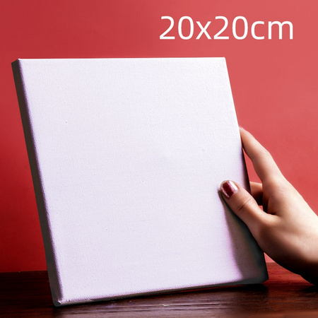 TRANSON 中盛画材 棉质细纹布框 20*20cm 1.6cm厚