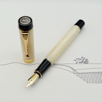 Jinhao 金豪 世纪100 豆腐钢笔 明尖 0.7mm 多色可选
