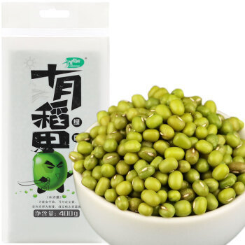 88VIP：十月稻田 解暑绿豆 400g *10件