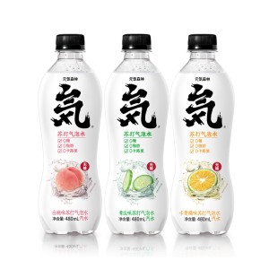 元気森林 0糖0脂0卡 苏打气泡水饮料 480ml*12瓶