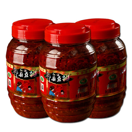 九鼎春 正宗四川郫县红油豆瓣酱 1050g