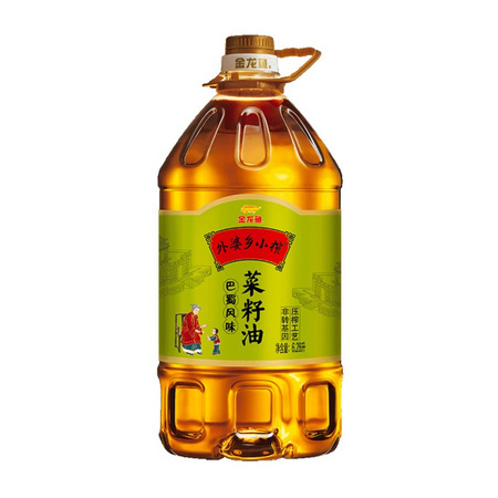 88VIP：金龙鱼 外婆乡小榨 巴蜀风味菜籽油 6.28L *2件