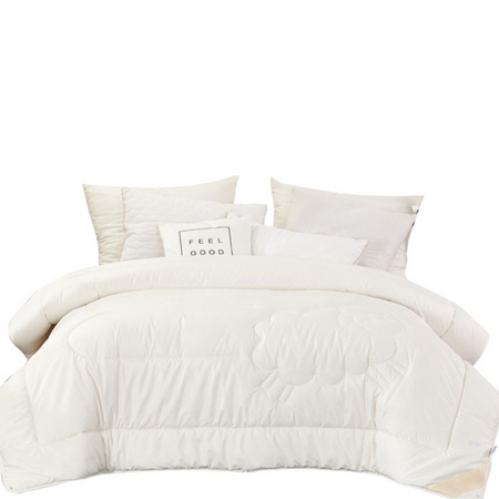 MERCURY 水星家纺 进口抗菌羊毛冬被 150*210cm