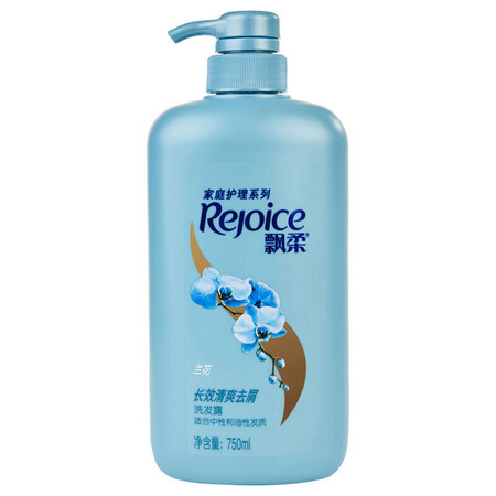 聚划算百亿补贴：Rejoice 飘柔 清爽去屑 兰花洗发水 1L