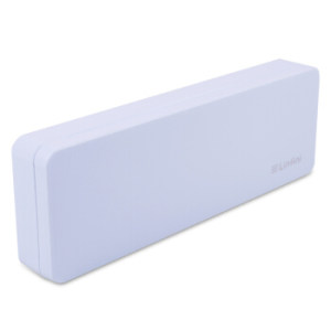 deli 得力 乐素系列 8328 文具盒 浅蓝 *5件