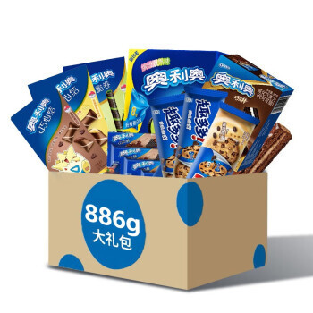 OREO 奥利奥 趣多多系列 巧克力夹心威化饼干 8盒装