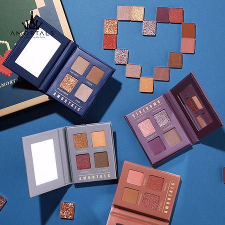 AMORTALS 尔木萄 萄色浪漫16色眼影盘套盒