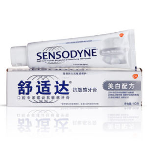 SENSODYNE 舒适达 美白配方 抗敏感牙膏 180g *5件