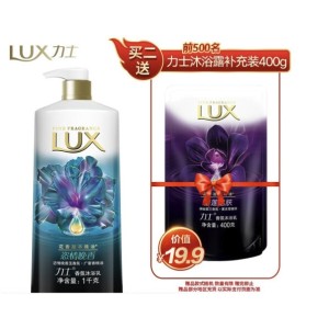 LUX 力士 恣情晚香 精油香氛沐浴乳 1kg*6件+赠 补充装400g*3