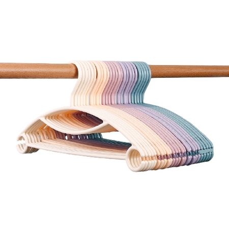 XUEZHOUSUN 学周阳光 加厚防滑衣架 10个