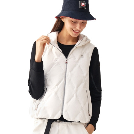 超值双12：FILA 斐乐 F11W048911F 女士羽绒马甲