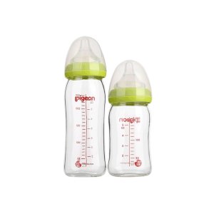 贝亲 Pigeon 婴儿宽口玻璃奶瓶套装 160ml+240ml 149.2元包邮