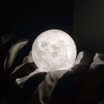 移动专享：侈放 创意月球小夜灯 电池款