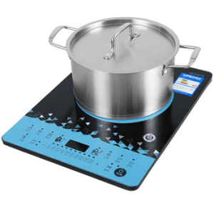 Midea 美的 匀火系列 C21-WT2112T 多功能电磁炉 清湛蓝