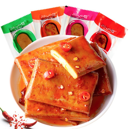 CHUANREN 川人小品 手磨豆干 12包 *4件