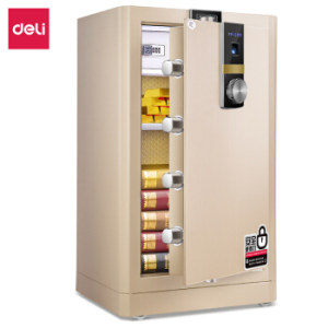 历史低价： deli 得力 33294 圣骑士系列 指纹解锁保险柜 高82cm