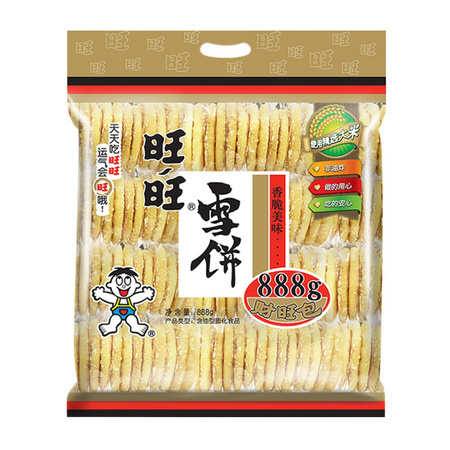 88VIP：Want Want 旺旺 雪饼大礼包 888g *4件