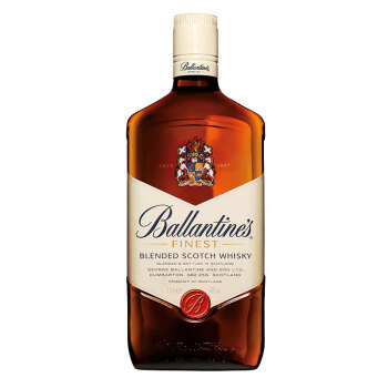 京东PLUS会员：Ballantine’s 百龄坛 特醇 苏格兰威士忌 1000ml