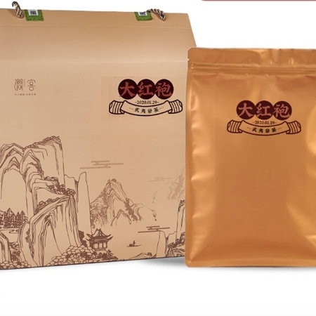 涧客 大红袍武夷山茶叶 500g