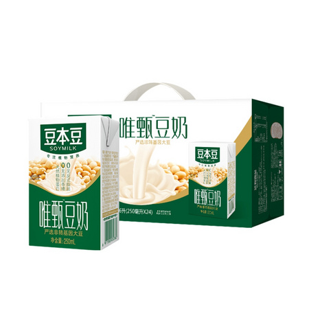 88VIP：SOYMILK 豆本豆 唯甄豆奶 250ml*24盒 *6件