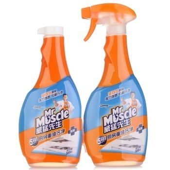 88VIP：Mr Muscle 威猛先生 厨房油污净 455g*4瓶 *4件