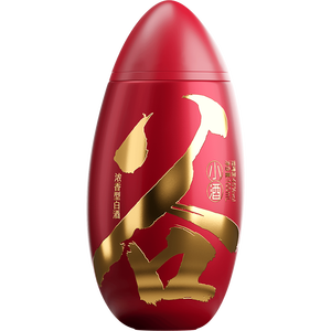 谷小酒 红米粒 45度浓香型白酒 100ml