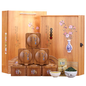 阅客 20新茶 浓香型安溪铁观音 500g 高档木艺礼盒装