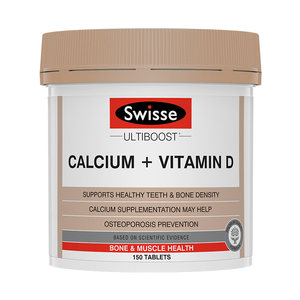 swisse 钙+VD 柠檬酸钙片 150粒/瓶 预防疏松