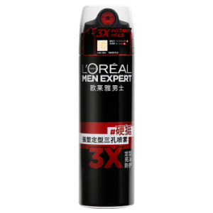 L'OREAL PARIS 巴黎欧莱雅 男士 强塑定型三孔喷雾 200ml *3件