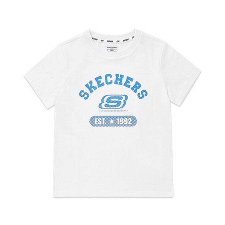 聚划算百亿补贴：Skechers 斯凯奇 男童logo印花T恤