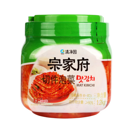 清净园 宗家府泡菜 1.2kg桶装