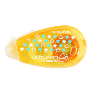 京东PLUS会员： KOKUYO 国誉 TA-D916-07 点点胶 10米 星星款 *6件
